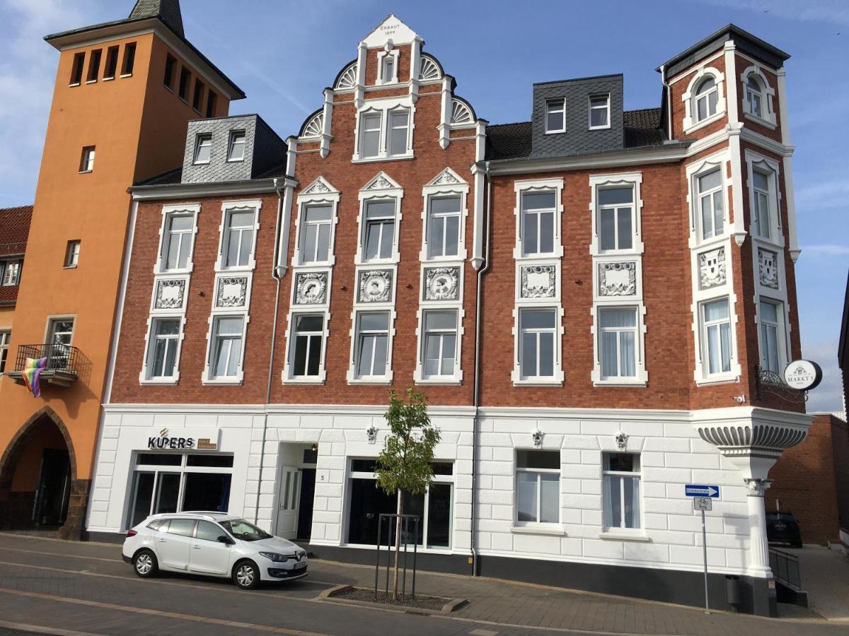 לובקה Hotel Markt 5 - Inmitten Der Luebbecker Altstadt, Kostenloser Parkplatz Direkt Am Hotel מראה חיצוני תמונה